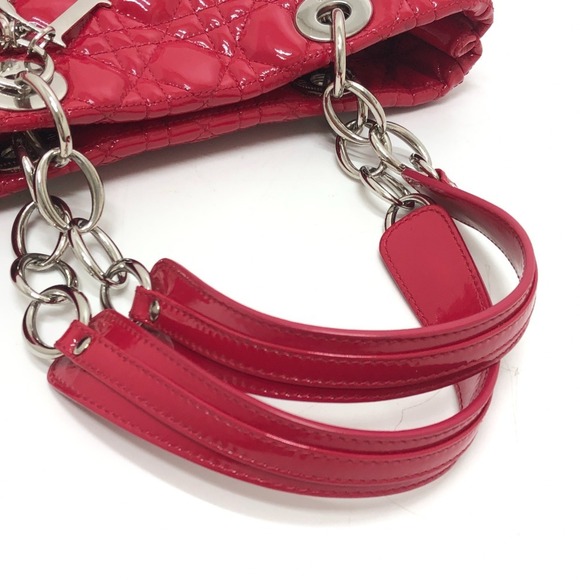 Christian Dior Dior M0955PVR Cannage Soft Enamel Lady Bag Chain Shoulder Tote... - Picture 8 of 15